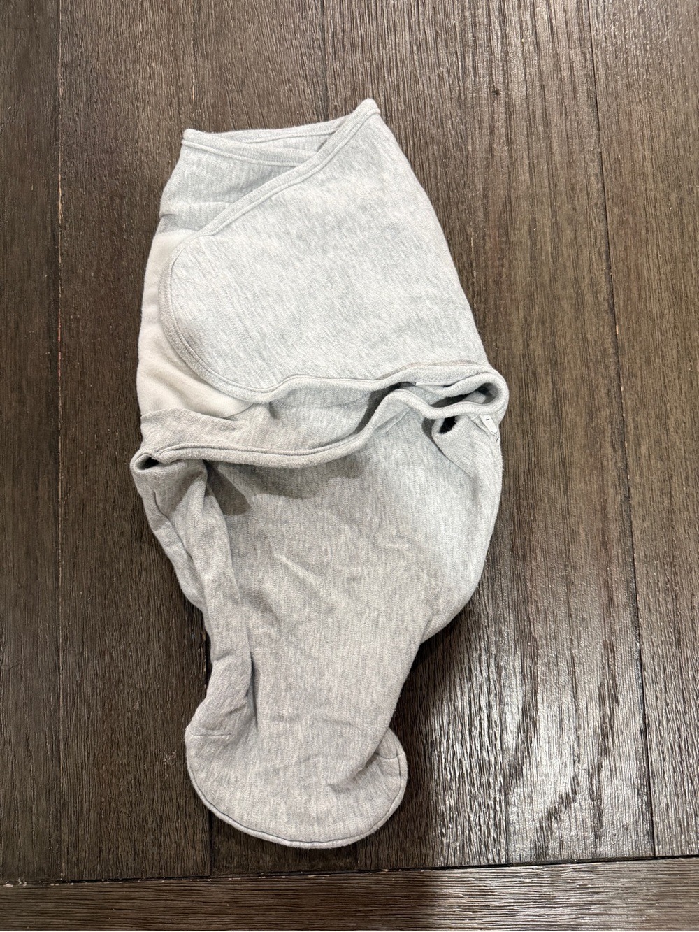 aden + anais Light Grey Swaddle Cover